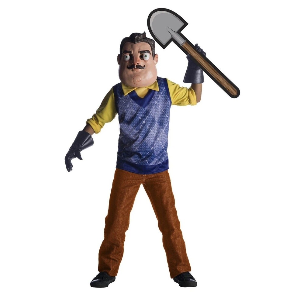 Rubie's Hello Neighbor The Butcher Halloween Costume Kids Large 12-14 Years NEW